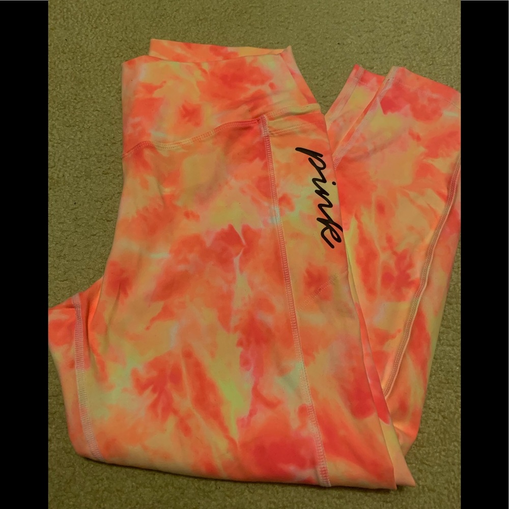 Pink leggings never used